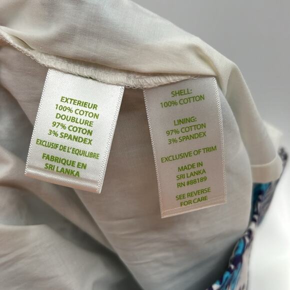 Lilly Pulitzer Women's Marigold Skort - Blue/White - 6 - Picture 6 of 8